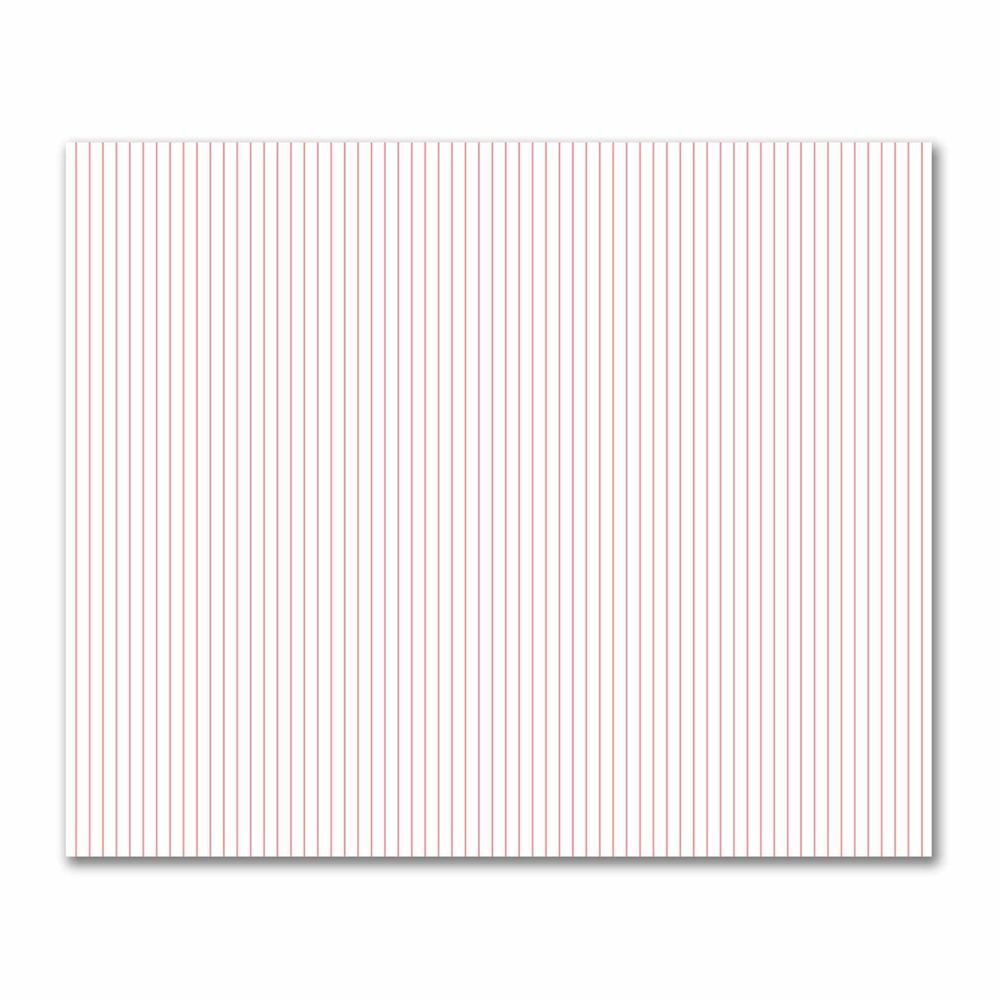 Off-White Cotton Sateen Fabric with Fine Pink Stripes, FACS-1340-151