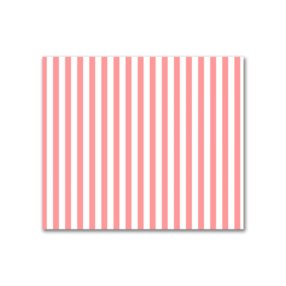 Off-White Cotton Sateen Fabric with Thin Pink Bars, FACS-1340-241