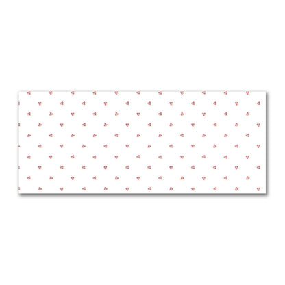 Cotton Sateen Fabric with Hand-painted Small Pink Watercolor Floral Pattern Print, FACS-1346