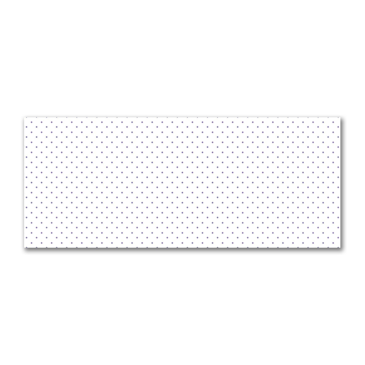 Off-White Cotton Sateen Fabric with Purple Diamonds, FACS-1350-101