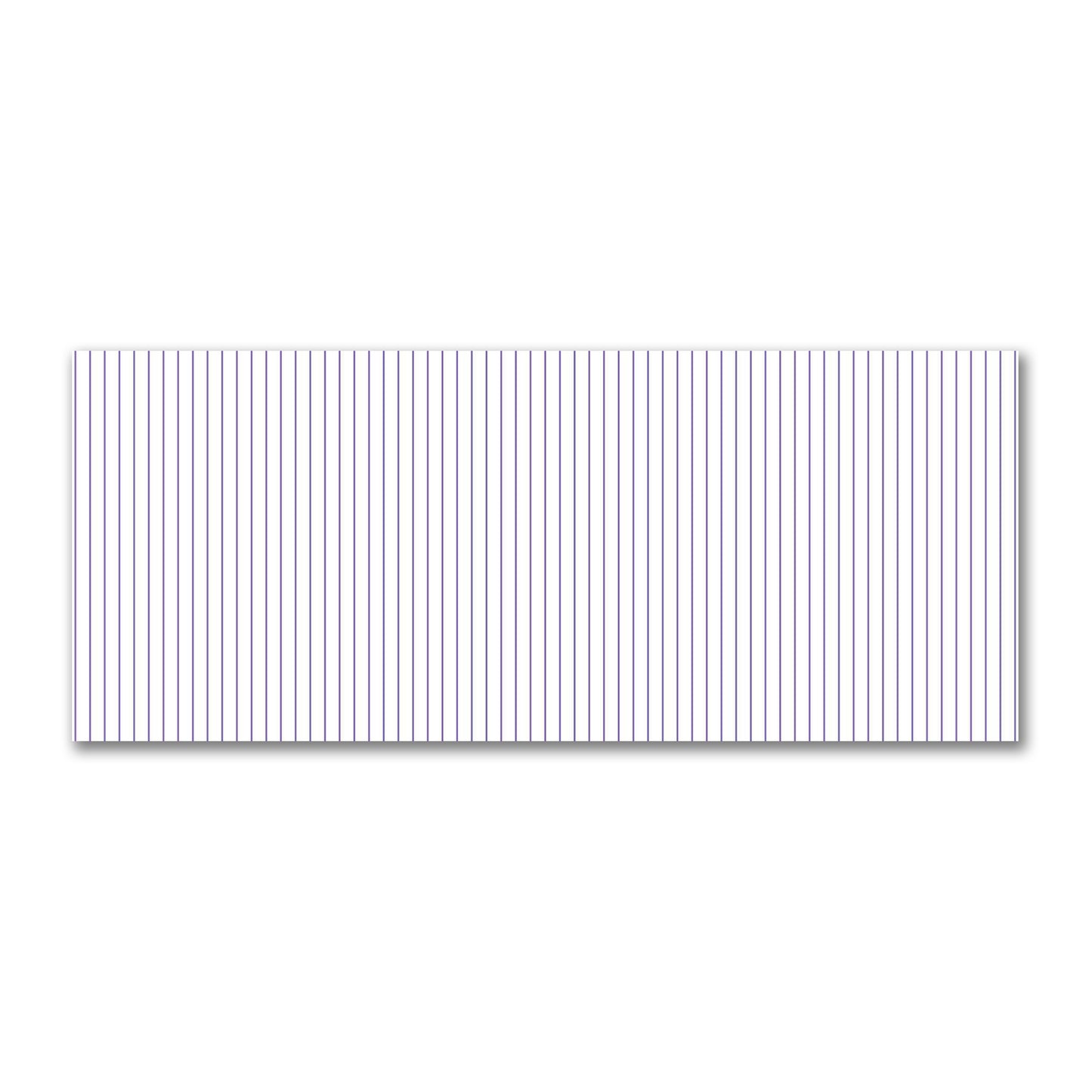 Off-White Cotton Sateen Fabric with Fine Purple Stripes, FACS-1350-151