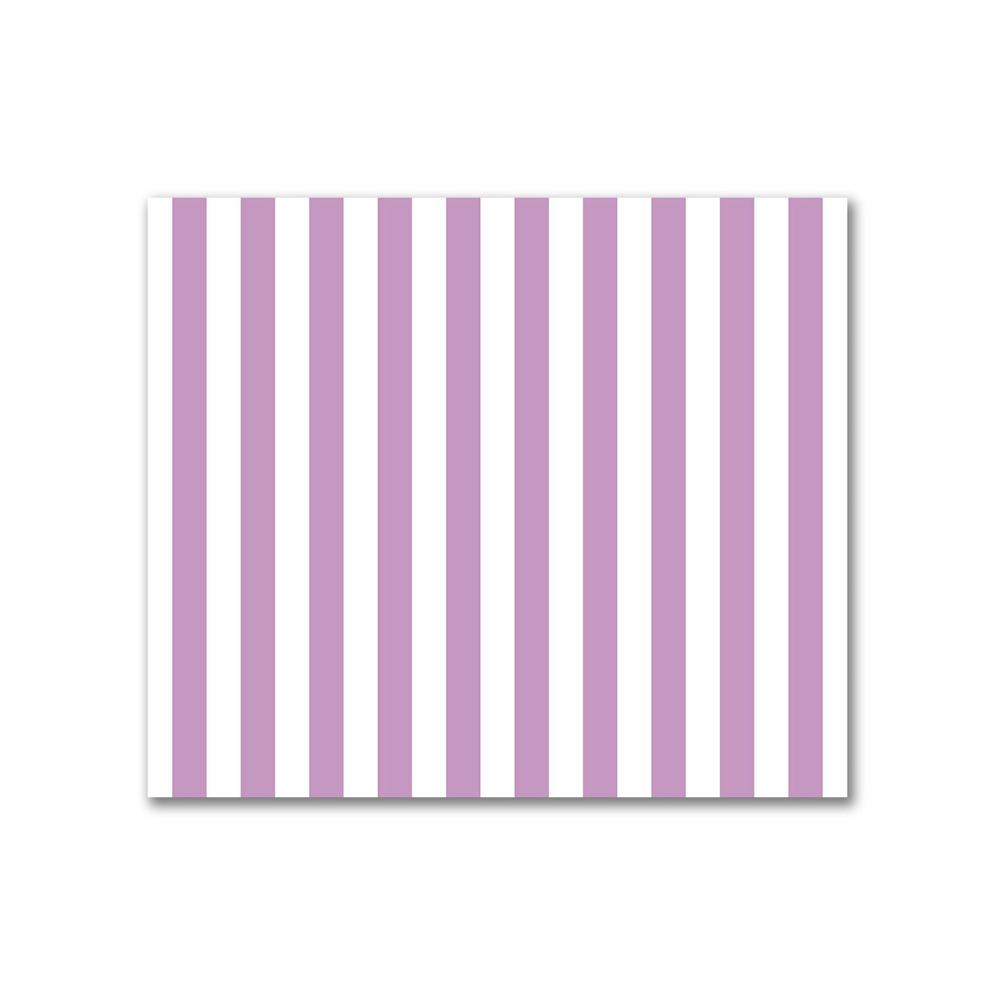 Off-White Cotton Sateen Fabric with Mauve Bars, FACS-1360-051