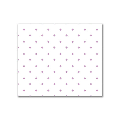 Off-White Cotton Sateen Fabric with Mauve Diamonds, FACS-1360-101