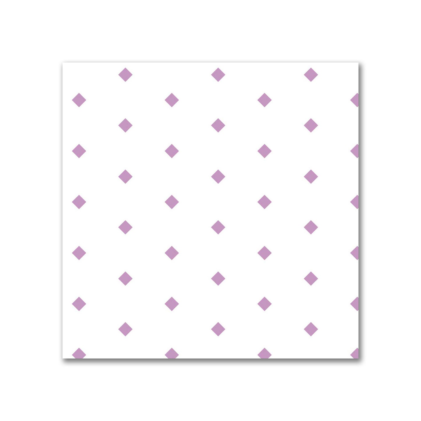 Off-White Cotton Sateen Fabric with Fine Mauve Diamonds, FACS-1360-111