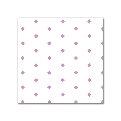 Off-White Cotton Sateen Fabric with Fine Mauve Diamonds, FACS-1360-111