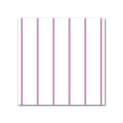 Off-White Cotton Sateen Fabric with Fine Mauve Stripes, FACS-1360-151