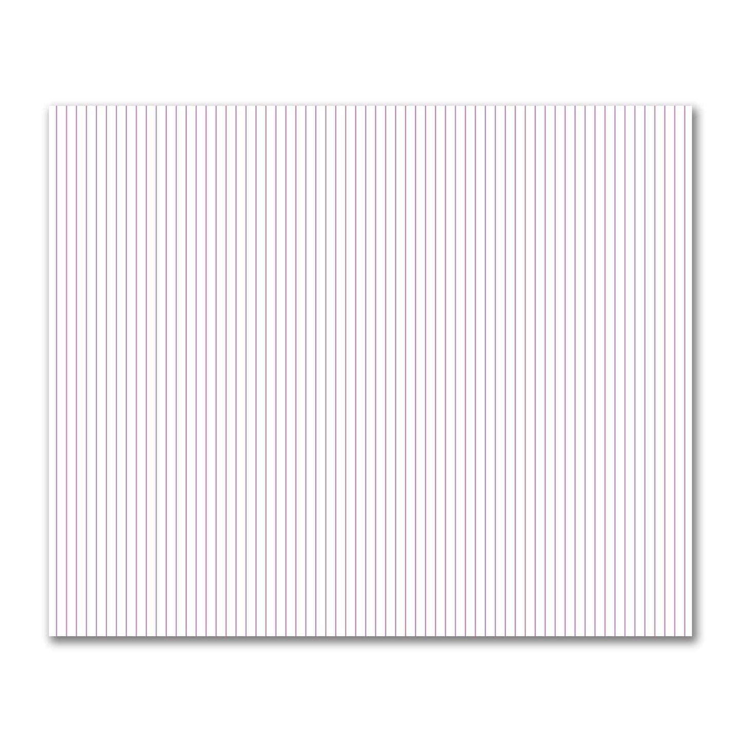 Off-White Cotton Sateen Fabric with Fine Mauve Stripes, FACS-1360-151