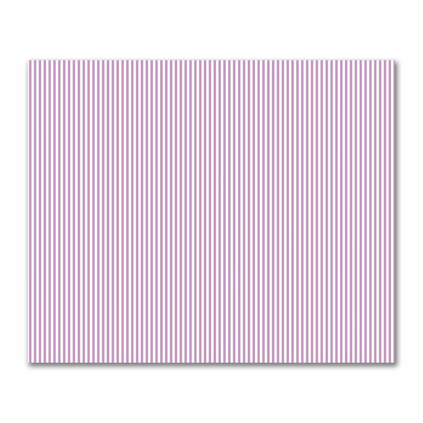 Off-White Cotton Sateen Fabric with Thin Mauve Bars, FACS-1360-241