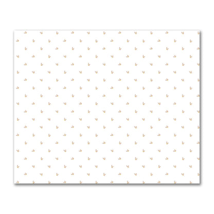 Cotton Sateen Fabric with Hand-painted Small Mauve Watercolor Floral Pattern Print, FACS-1366