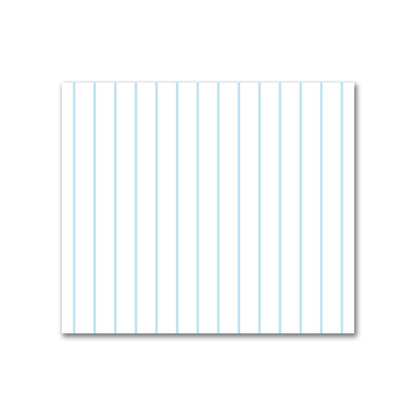Off-White Cotton Sateen Fabric with Fine Blue Stripes, FACS-1370-151
