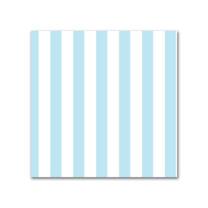 Off-White Cotton Sateen Fabric with Thin Blue Bars, FACS-1370-241