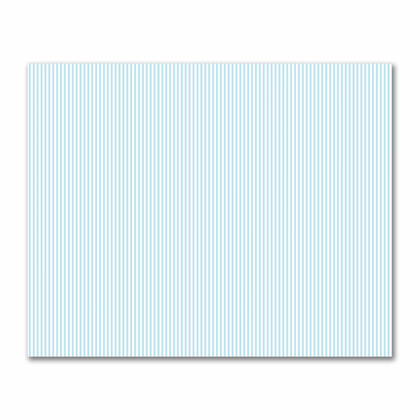Off-White Cotton Sateen Fabric with Thin Blue Bars, FACS-1370-241