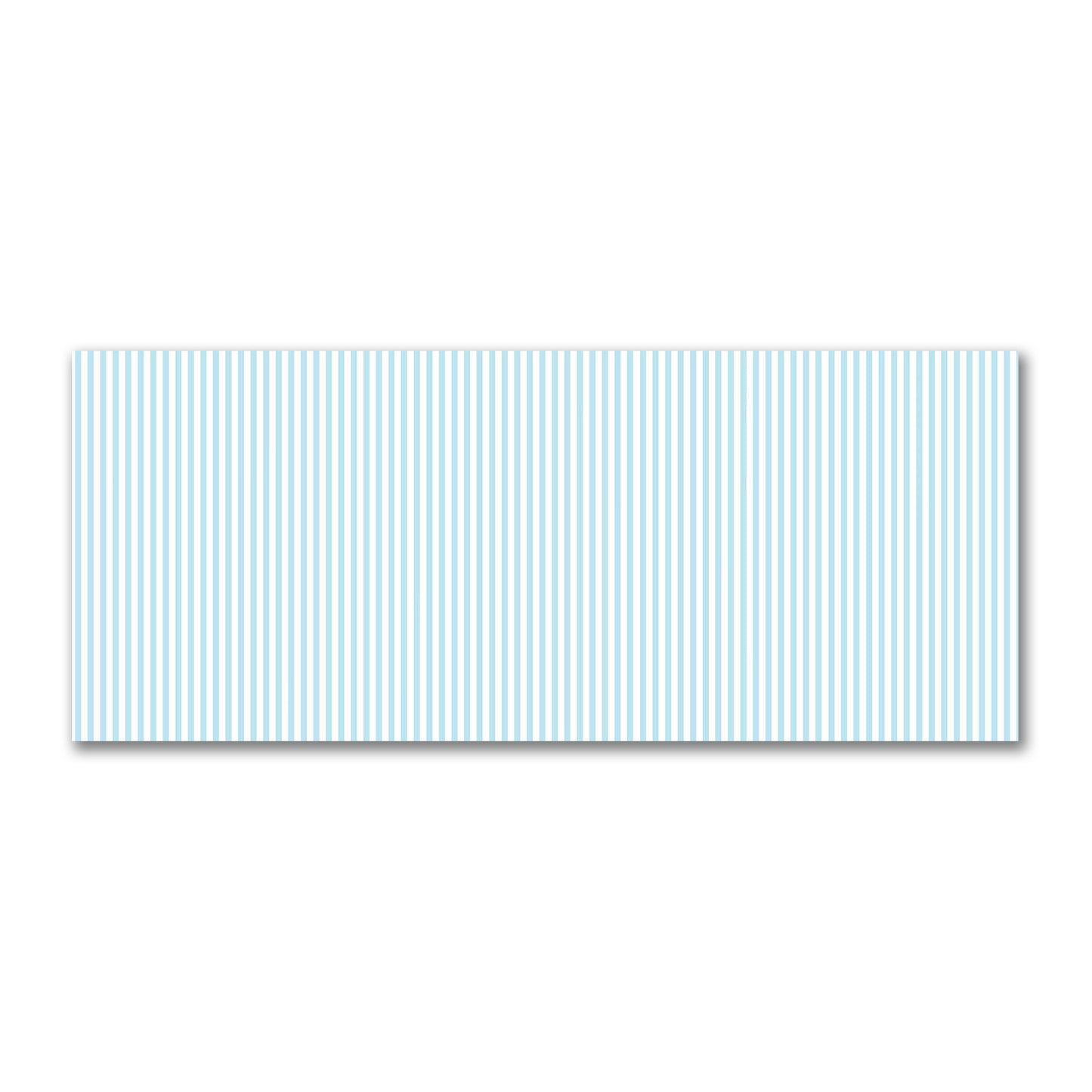Off-White Cotton Sateen Fabric with Thin Blue Bars, FACS-1370-241