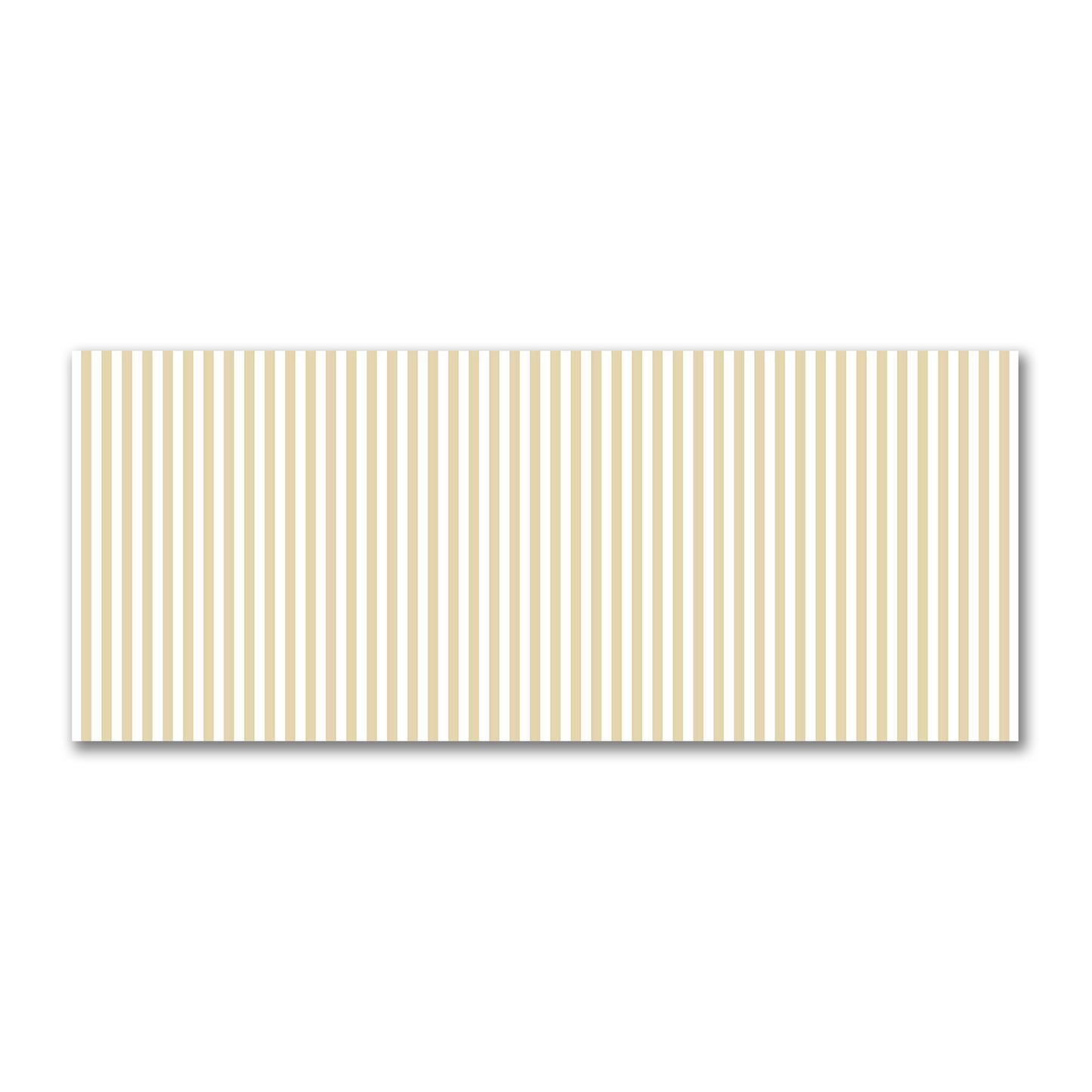Off-White Cotton Sateen Fabric with Tan Bars, FACS-1371-051