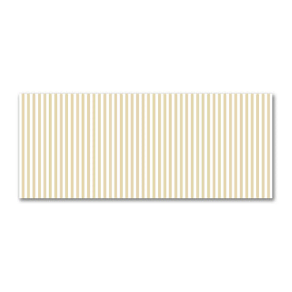 Off-White Cotton Sateen Fabric with Tan Bars, FACS-1371-051