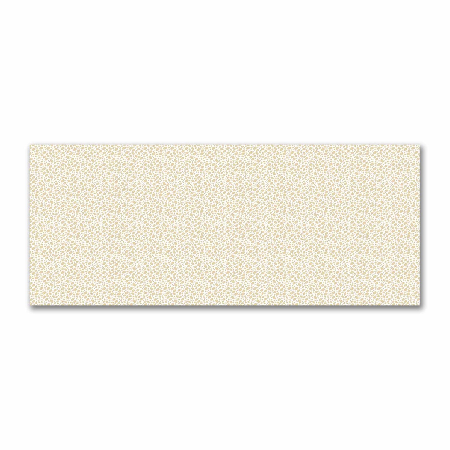 Off-White Cotton Sateen Fabric with Tan Hand-painted Dab Motif Print | FACS-1371-092