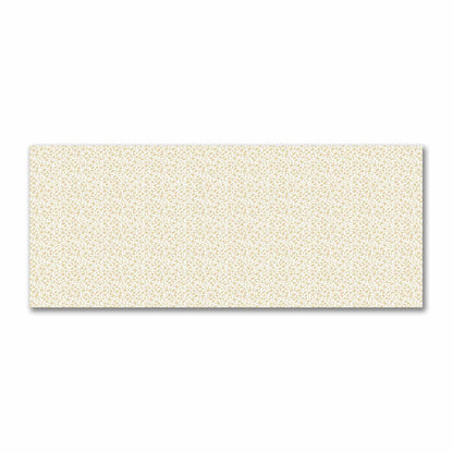 Off-White Cotton Sateen Fabric with Tan Hand-painted Dab Motif Print | FACS-1371-092