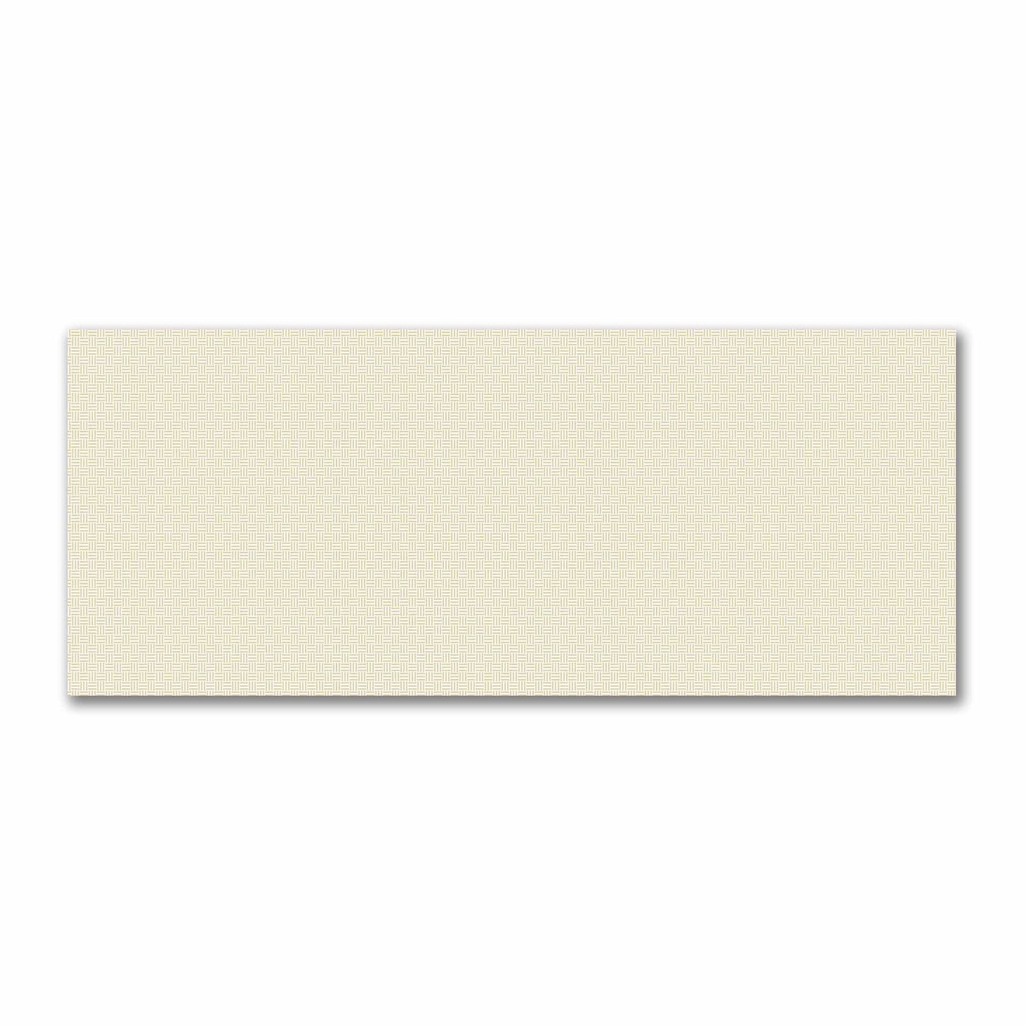 Off-White Cotton Sateen Fabric with Tan Single Weave Motif Print | FACS-1371-142
