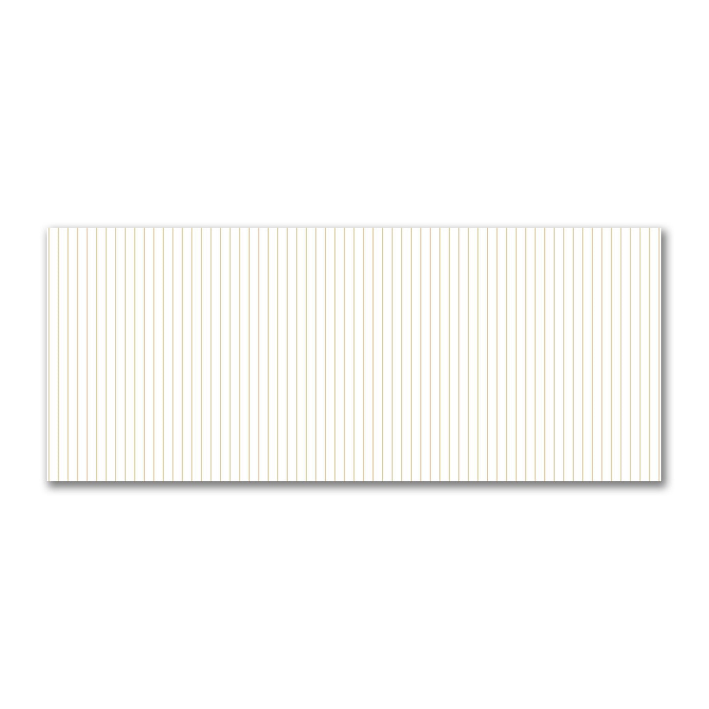 Off-White Cotton Sateen Fabric with Fine Tan Stripes, FACS-1371-151