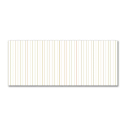 Off-White Cotton Sateen Fabric with Fine Tan Stripes, FACS-1371-151
