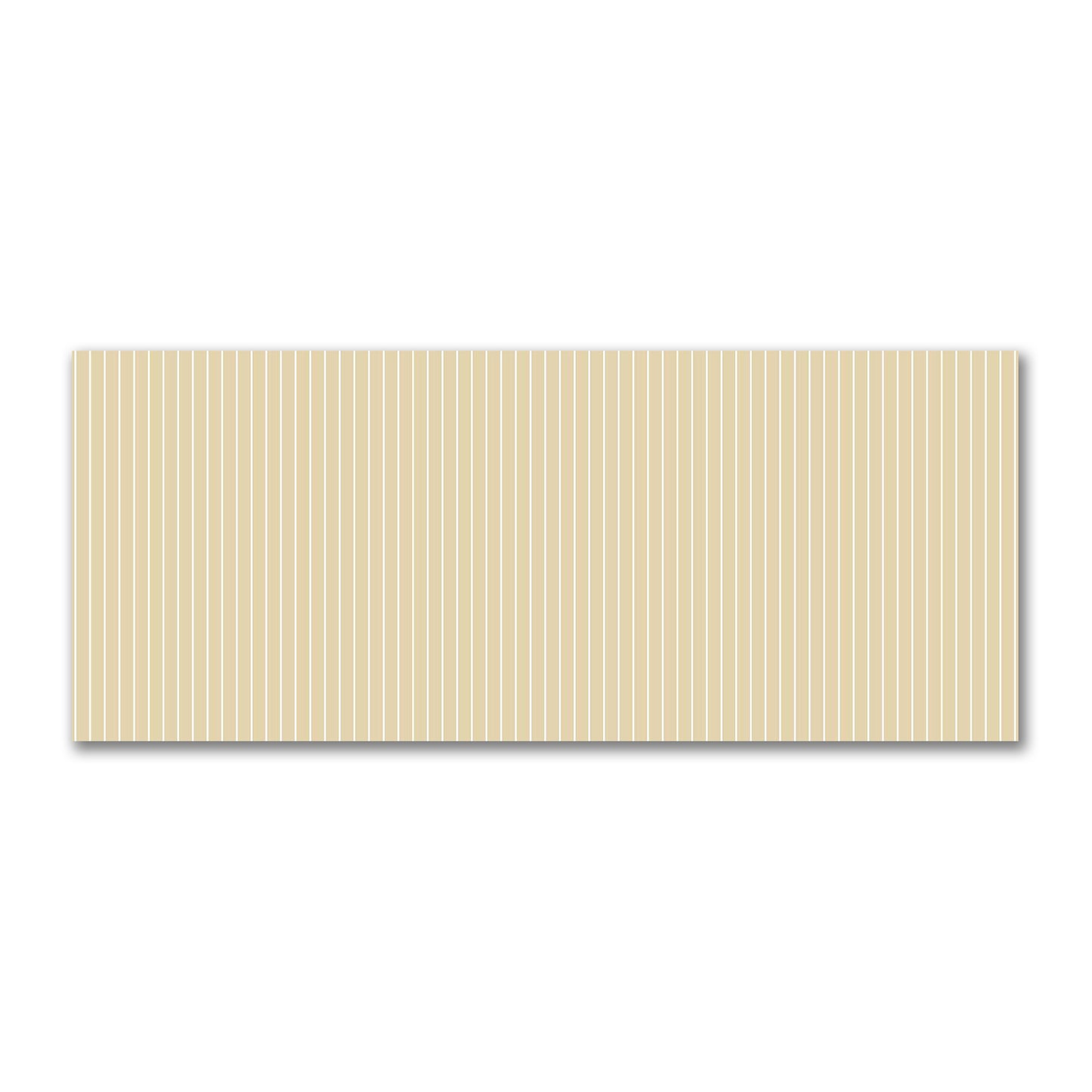 Cotton Sateen Fabric with Fine Off-White Stripes on Tan, FACS-1371-152