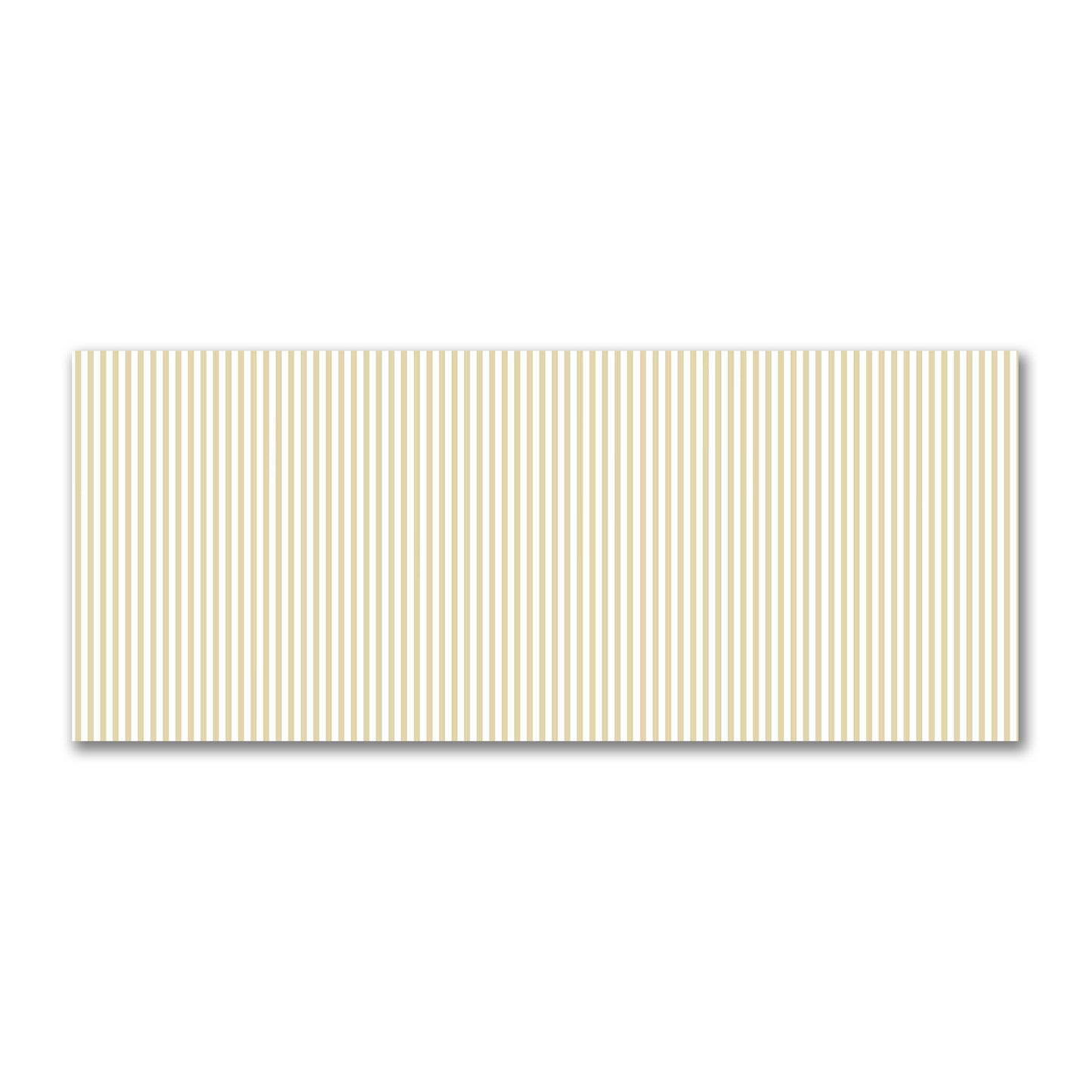 Off-White Cotton Sateen Fabric with Thin Tan Bars, FACS-1371-241