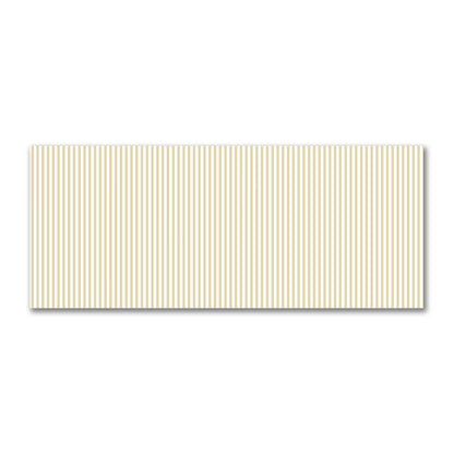 Off-White Cotton Sateen Fabric with Thin Tan Bars, FACS-1371-241