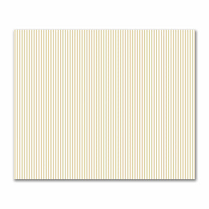 Off-White Cotton Sateen Fabric with Thin Tan Bars, FACS-1371-241