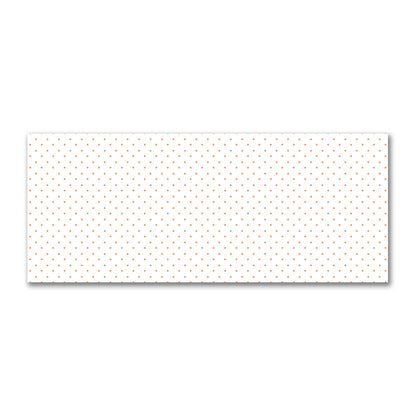 Off-White Cotton Sateen Fabric with Orange Diamonds, FACS-1380-101