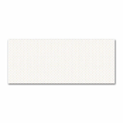 Off-White Cotton Sateen Fabric with Fine Orange Diamonds, FACS-1380-111