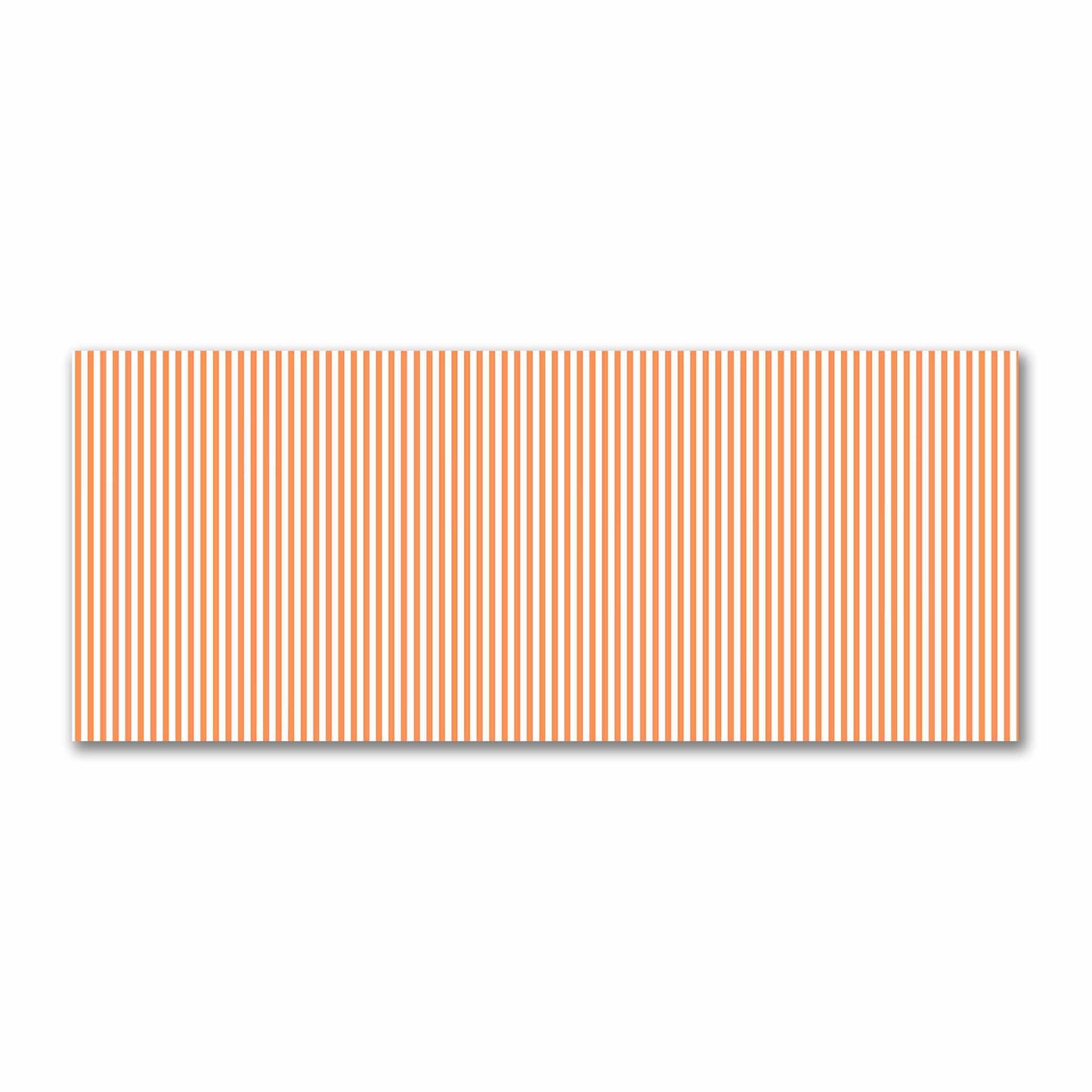 Off-White Cotton Sateen Fabric with Thin Orange Bars, FACS-1380-241