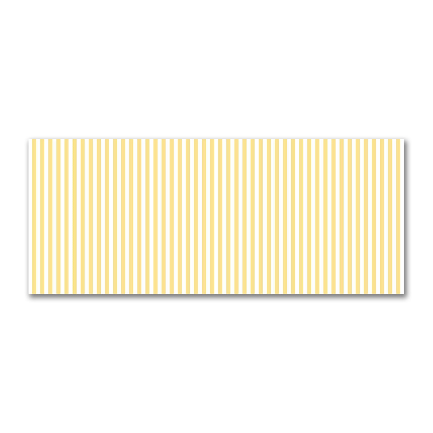 Off-White Cotton Sateen Fabric with Yellow Bars, FACS-1381-051