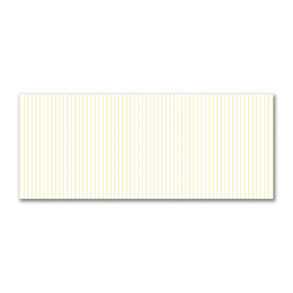 Off-White Cotton Sateen Fabric with Fine Yellow Stripes, FACS-1381-151