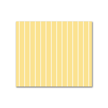 Yellow Cotton Sateen Fabric with Fine Off-White Stripes on Yellow, FACS-1381-152