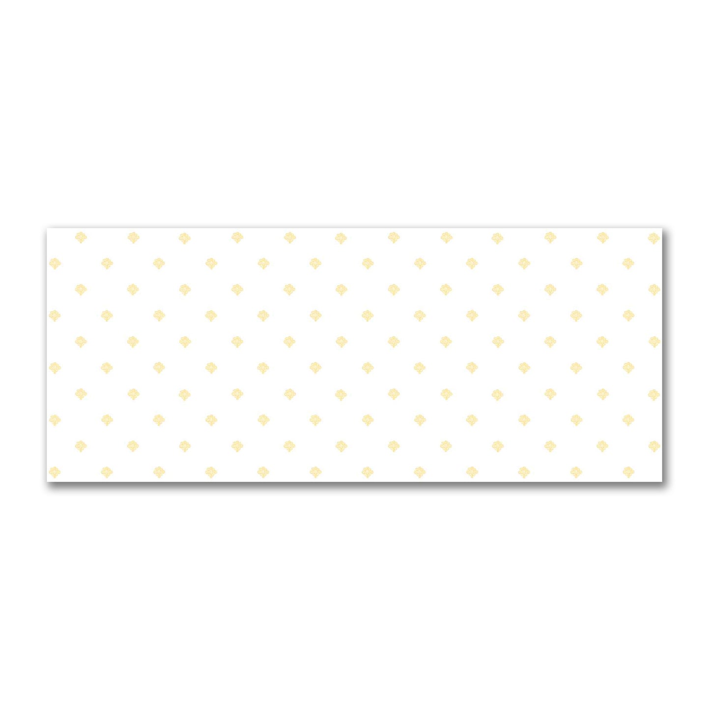 Off-White Cotton Sateen Fabric with Yellow Hand-painted Swizzle Motif Print | FACS-1381-171