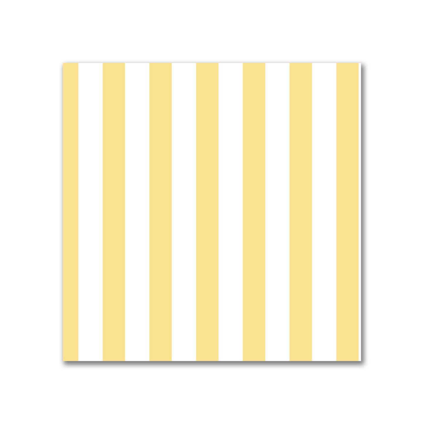 Off-White Cotton Sateen Fabric with Thin Yellow Bars, FACS-1381-241