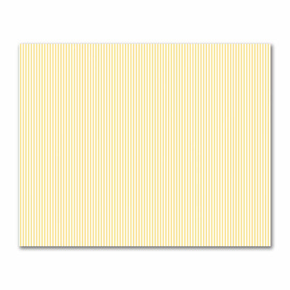 Off-White Cotton Sateen Fabric with Thin Yellow Bars, FACS-1381-241