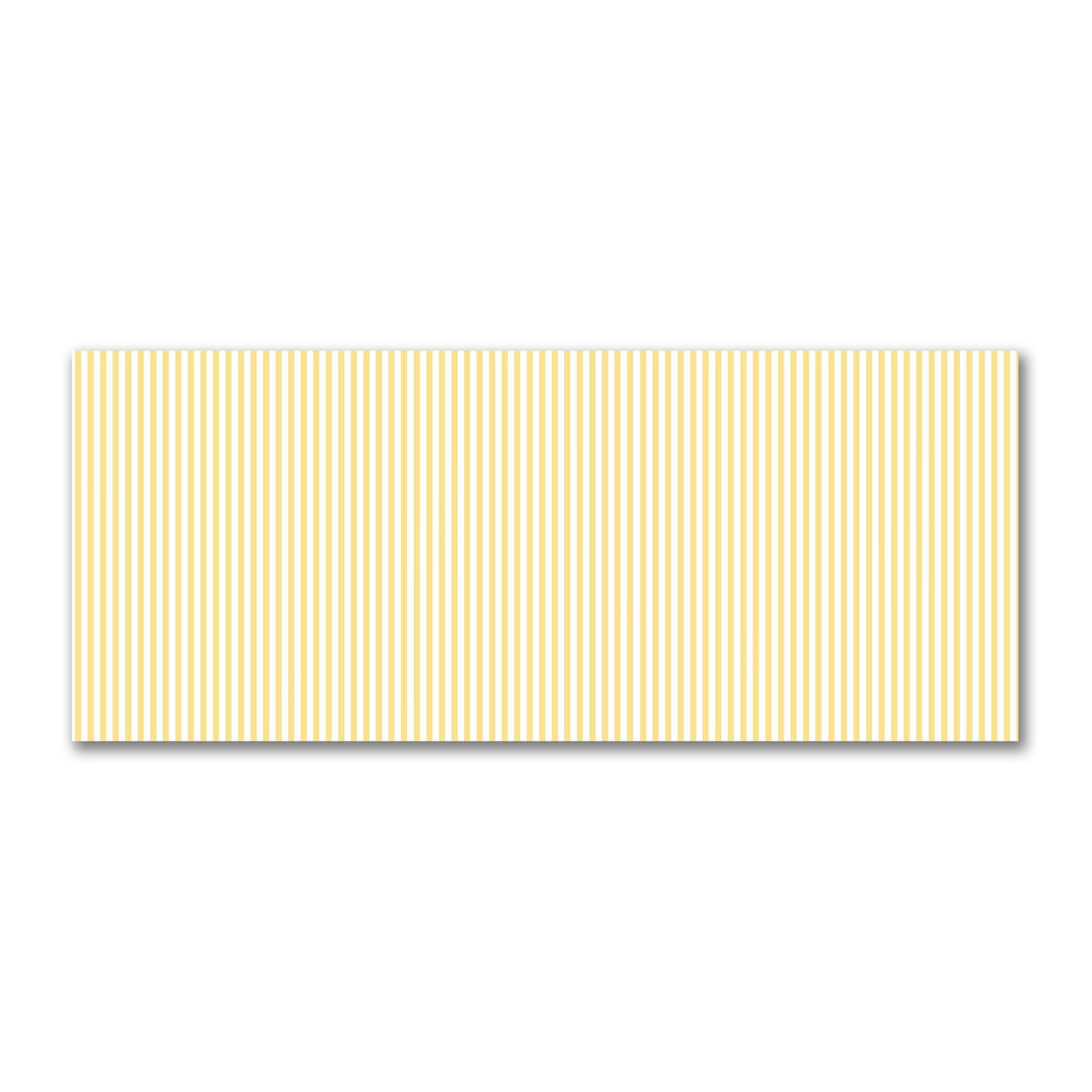 Off-White Cotton Sateen Fabric with Thin Yellow Bars, FACS-1381-241