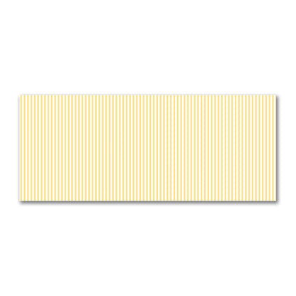 Off-White Cotton Sateen Fabric with Thin Yellow Bars, FACS-1381-241