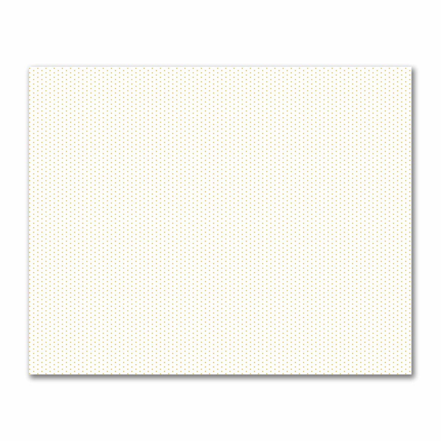 Off-White Cotton Sateen Fabric with Fine Yellow-Orange Diamonds, FACS-1390-111