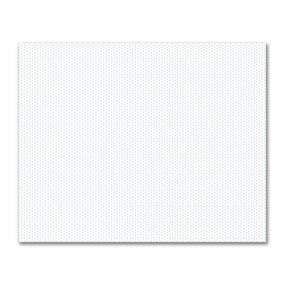 Off-White Cotton Sateen Fabric with Fine Blue Diamonds, FACS-1400-111