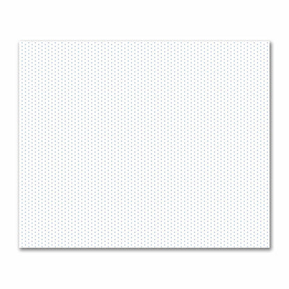Off-White Cotton Sateen Fabric with Fine Blue Diamonds, FACS-1400-111