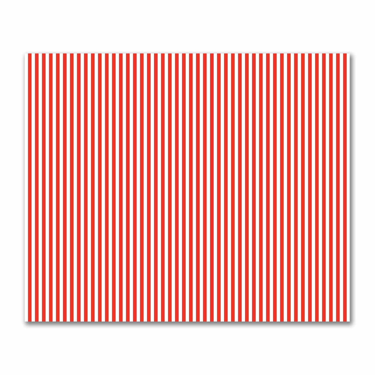 Off-White Cotton Sateen Fabric with Red Bars, FACS-1410-051