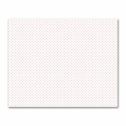 Off-White Cotton Sateen Fabric with Red Diamonds, FACS-1410-101