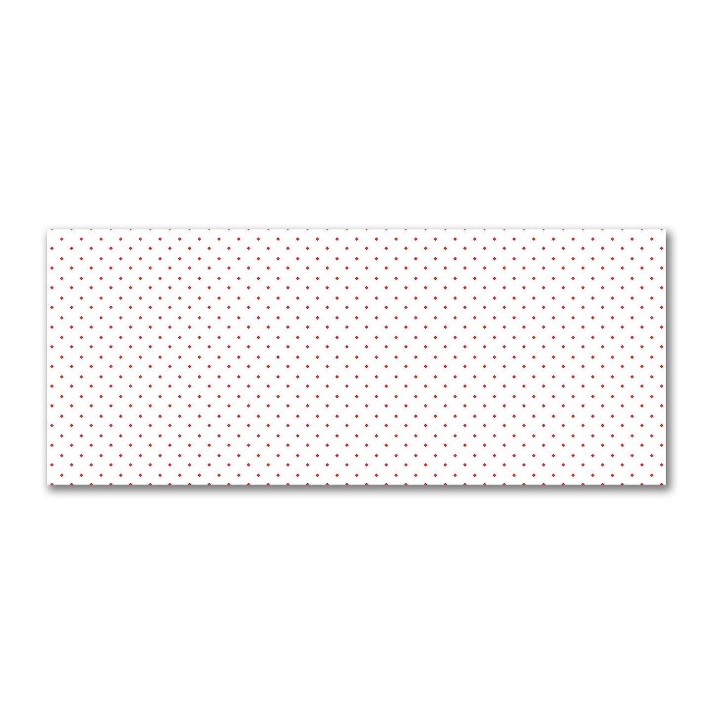 Off-White Cotton Sateen Fabric with Red Diamonds, FACS-1410-101