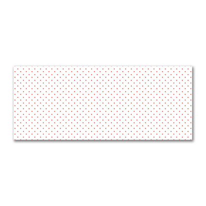 Off-White Cotton Sateen Fabric with Red Diamonds, FACS-1410-101