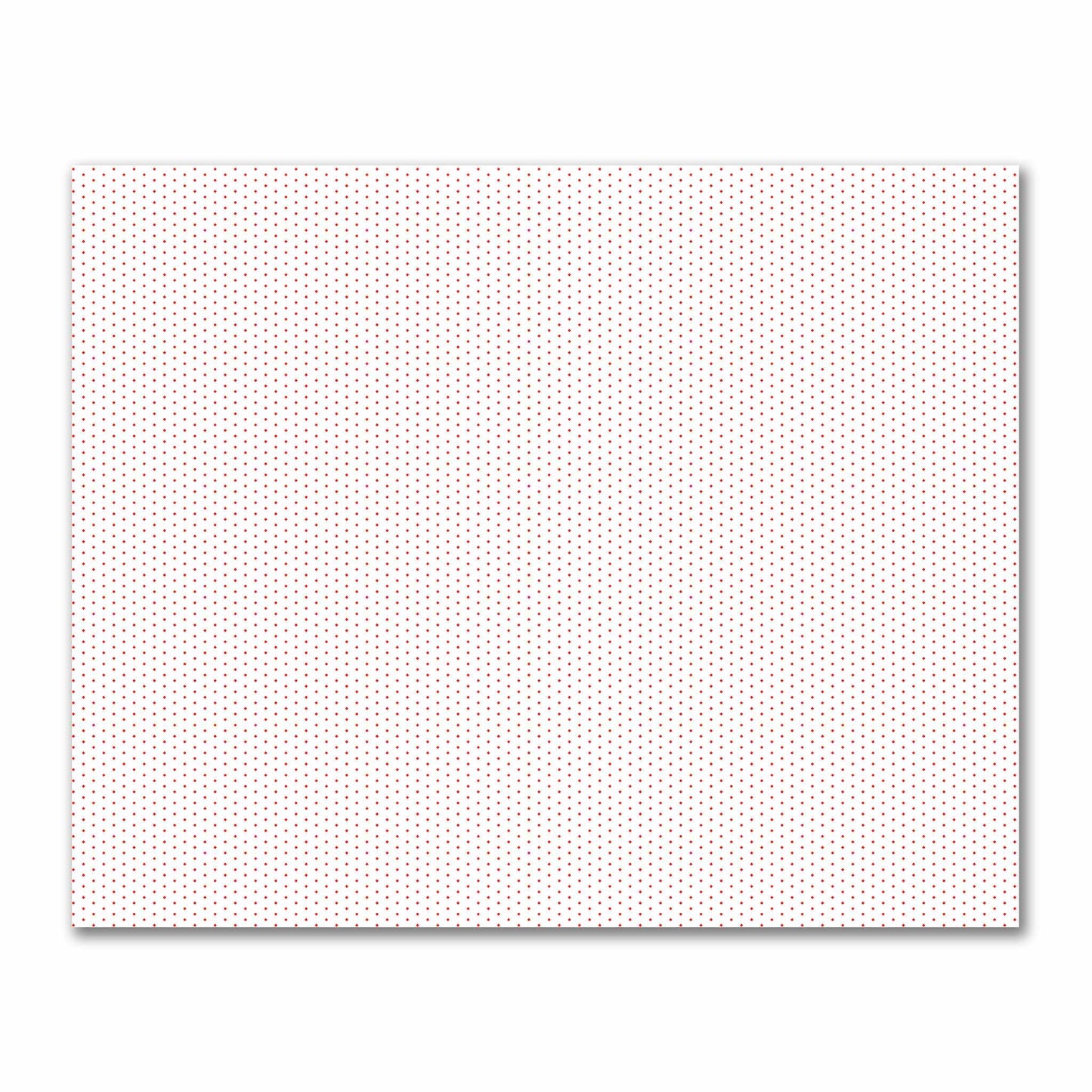 Off-White Cotton Sateen Fabric with Fine Red Diamonds, FACS-1410-111