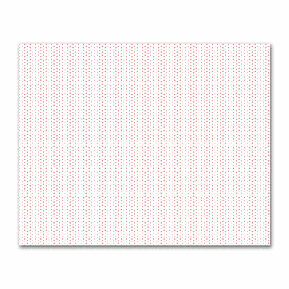 Off-White Cotton Sateen Fabric with Fine Red Diamonds, FACS-1410-111
