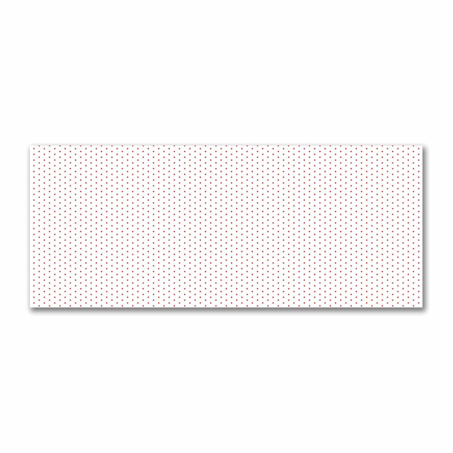 Off-White Cotton Sateen Fabric with Fine Red Diamonds, FACS-1410-111