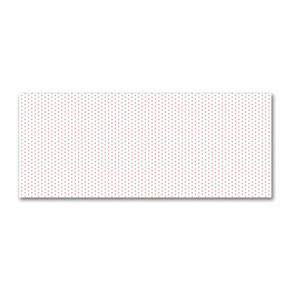 Off-White Cotton Sateen Fabric with Fine Red Diamonds, FACS-1410-111